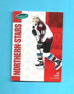 2005-06 Parkhurst NORTHERN STARS # 578 JOE SAKIC COLORADO AVALANCHE