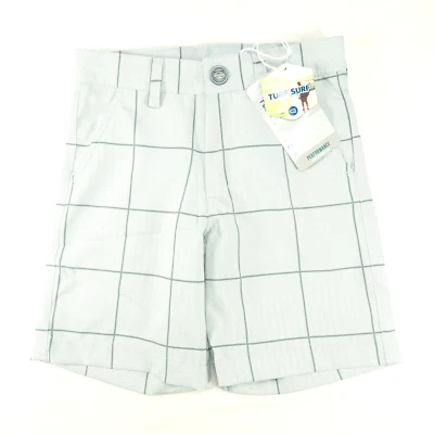 Garb Golf Youth Boys Shorts Size 4T [Charcoal] Model Bentley NWT MSRP $48 - Image 1 of 4