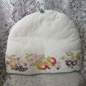 Vintage Traditional Country Kitchen Mid Winter Fruit Pattern Tea Cosy Warmer - Picture 1 of 4