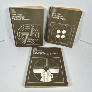 1978 Ford C L & F Series F100 F250 F350 Truck Shop Service Repair Manual Set - Bild 1 von 18