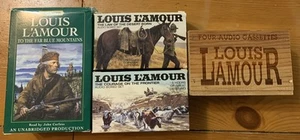 Louis L'amour Books on Tape 15 Stories On cassette Pre-owned - Picture 1 of 2
