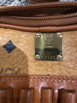 Auténtico estuche vintage antiguo MCM con monograma Visetos para palos de golf 863455  Foto 1 de 4