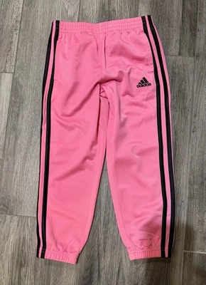 Adiddas Girls' Size 5 Pink Pants - Image 1 of 3