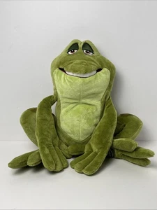 Peluche exclusivo de la tienda Disney Prince Naveen Frog 13” Princesa y la rana Tiana - Imagen 1 de 5