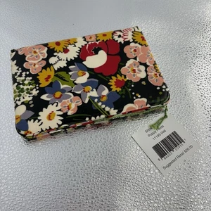 Cartera Vera Bradley Poppy Fields tamaño álbum de fotos floral para 20 fotos 4x6 - Imagen 1 de 6