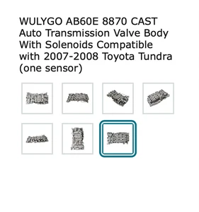 AB60E 8870 CAST Auto Transmission Valve Body With Solenoids Compatible with 2007 - Picture 1 of 11