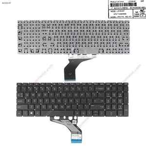 US Laptop Tastatur für HP Pavilion 15-DA 15-CX 15-DB 15-DX 15-DR 250 G7 /255 G7  - Bild 1 von 5