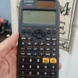 Casio FX-85CEX Calculadora Científica Negra Probada Trabajo Escuela UNI  - Imagen 1 de 12