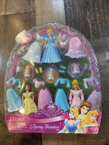 Disney Princess Spring Shimmer Easter Set Belle Sleeping Beauty Cinderella NIB - Picture 1 of 16