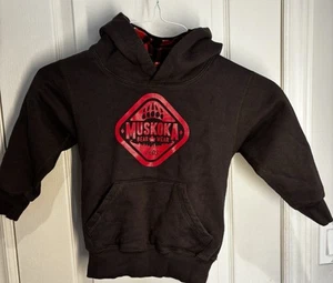 Muskoka Bear Wear Canada Grey Hoodie Kids Size 2-4 Unisex - Picture 1 of 5