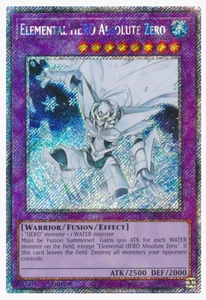 Elemental HERO Absolute Zero - RA03-EN231 - NM - Platinum Secret Rare - Yugioh - Picture 1 of 1