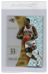 Patrick Ewing 1997-98 Skybox E-X 2001 Acetate Card #21 New York Knicks HOF - Picture 1 of 2