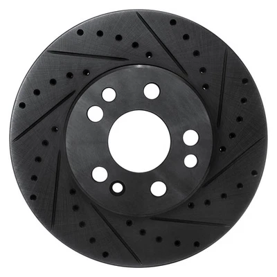 For Mercedes-Benz S320 94-99 Brake Rotor DFC Premium Drilled & Slotted Front Foto 1 de 4