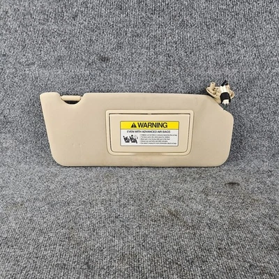 2009-2014 Acura TSX Sun Visor Tan Passenger Side OEM Right Shade W/ Lights - Image 1 of 4