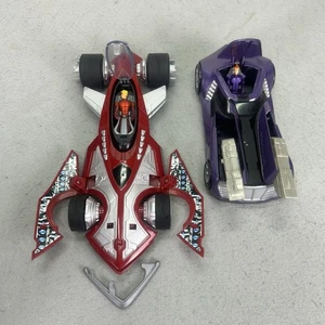 Lote de 5 vehículos de sable y reverberación Hot Wheels Battle Force con figuras de conductor 2009 LEER - Imagen 1 de 19