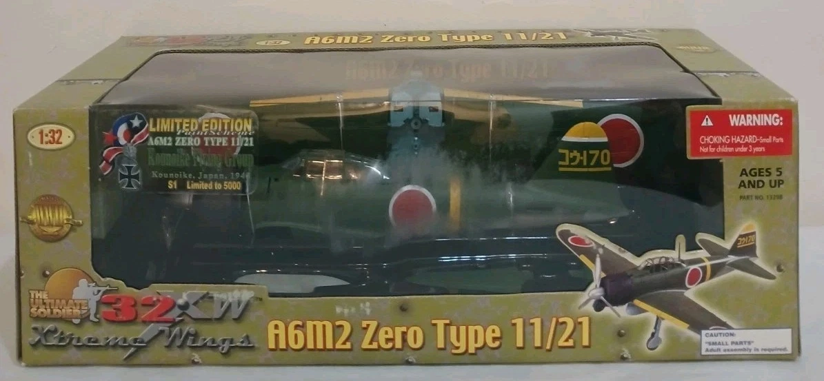 ミリタリー 21st CENTURY TOYS 1/18 ZERO FIGHTER 21st CENTURY TOYS Zero Fighter Plane Model WW2 1/18 ELITE FORCE