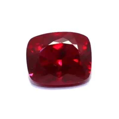 6.50 Ct Certified Natural Red Ruby Cushion Cut Loose Gemstone With Free Gift - Image 1 of 4
