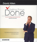 David Allen Getting Things Done CD NEW
