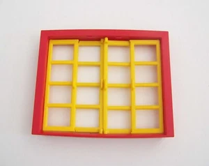 PLAYMOBIL (4523) SYSTEMX - Encadrement Rouge avec Portes Coulissantes Jaune 3959 - Picture 1 of 1