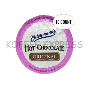 HOT CHOCOLATE MIX ENTENMANN'S K CUPS 10 CT SINGLE SERVE - Picture 1 of 4
