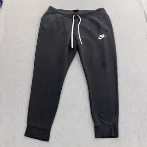 Pantalones Nike Para Hombre XXL Negros Pantalones para Sudar Tirar con Cordón Cómodos Atléticos LEER - Imagen 1 de 11