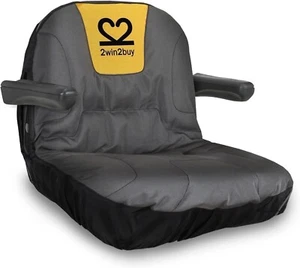 Riding Lawn Mower Seat Cover Heavy Duty 600D Polyester Oxford Tractor Waterproof - Picture 1 of 9