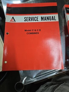 Allis Chalmers Model C & C II Gleaner Combines Service Manual Original - Bild 1 von 2