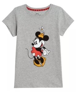 Disney Minnie Mouse Women's Short Sleeve 3D Graphic T-Shirt Size Medium - Picture 1 of 3