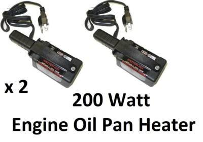 200W Engine Block Heater Magnetic 120V Diesel Truck oil pan heat KAT'S set of 2 - Image 1 of 3