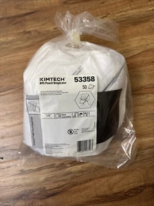 Lot of 7 Kimtech 53358 Universal White Pouch Respirator (Pack of 50) - Picture 1 of 3