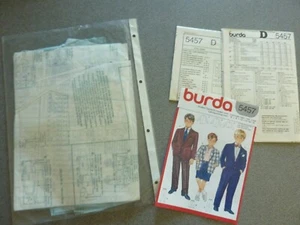 Burda 5457 Schnittmuster Vintage Kommunion Festlich Jungen Gr. 116-164 - Bild 1 von 3