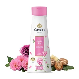 Yardley London Englische Rose Feuchtigkeits Dusche Creme für Damen Pack 250ml - Bild 1 von 8