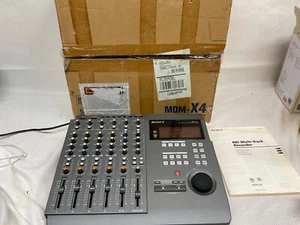 Sony MDM-X4 MkII Minidisc Multitrack Recorder 4-track Music Production Pro Audio - Picture 1 of 15