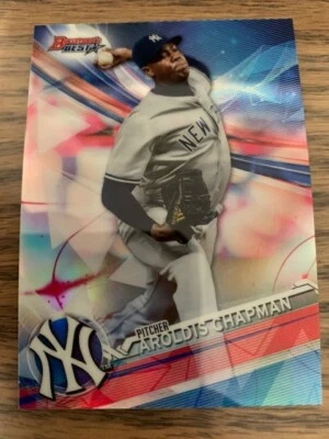 2017 Aroldis Chapman Bowmans Best Refractor - Image 1 of 2