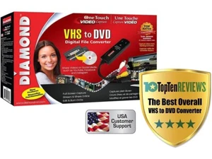Diamond VC500 USB 2.0 One Touch VHS a archivo digital y convertidor de DVD - Imagen 1 de 1