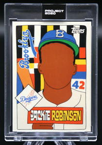 Topps Project 2020 JACKIE ROBINSON #176 by Fucci PR /3,253 Brooklyn Dodgers 💎