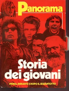 GENNAIO 1988 PANORAMA - STORIA DEI GIOVANI - PRIMA DURANTE E DOPO IL SESSANTOTTO - Foto 1 di 6