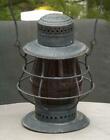 Dietz No. 6 New York Central Bell Bottom Lantern Red Etched NYC Globe