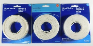 3 Plumb Pak di Kenney in vinile per vasca e piastrelle 3/4" x 11' - Foto 1 di 2