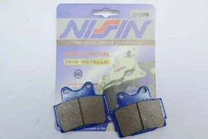 Nissin Bremsbeläge Semi Metallic NS 2P209 Yamaha TZR80 RD125 RZ125 TZR125 SD N47 - Picture 1 of 3