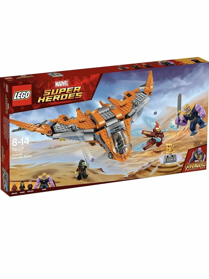LEGO Marvel Super Heroes - Thanos: Ultimate Battle Set #76107 - Factory Sealed - Image 1 of 1