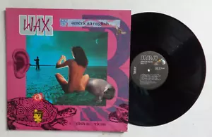 WAX UK - ENGLISH AMERICAN LP {GOULDMAN GOLD} W/ PRESS KIT AND 8X10 GLOSSY PHOTO - Imagen 1 de 5