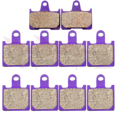 PASTILLAS DE FRENO DE FIBRA DE CARBONO delanteras traseras para 12-14 Kawasaki ZX1400E Ninja ZX14R FA417 Foto 1 de 4