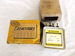 Aerovox Capacitor Vintage  108-120 MFD 110VAC type MSTT 116 - Picture 1 of 7