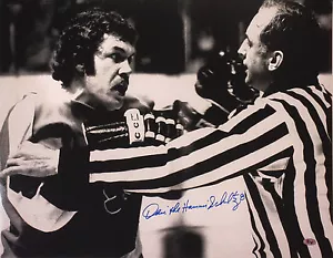 Dave Schultz Autographed Signed 16x20 Photo Flyers Penguins Kings (JSA PSA Pass) - Picture 1 of 1