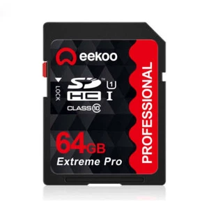 eekoo 64GB High Speed Class 10 SD Memory Card for All Digital Devices with SD Ca - Picture 1 of 16