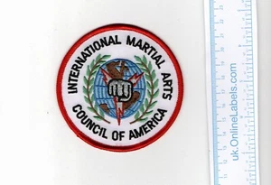 INTERNATIONAL MARTIAL ARTS COUNCIL OF AMERICA PATCH - RETRO COLLECTIBLE - Picture 1 of 1