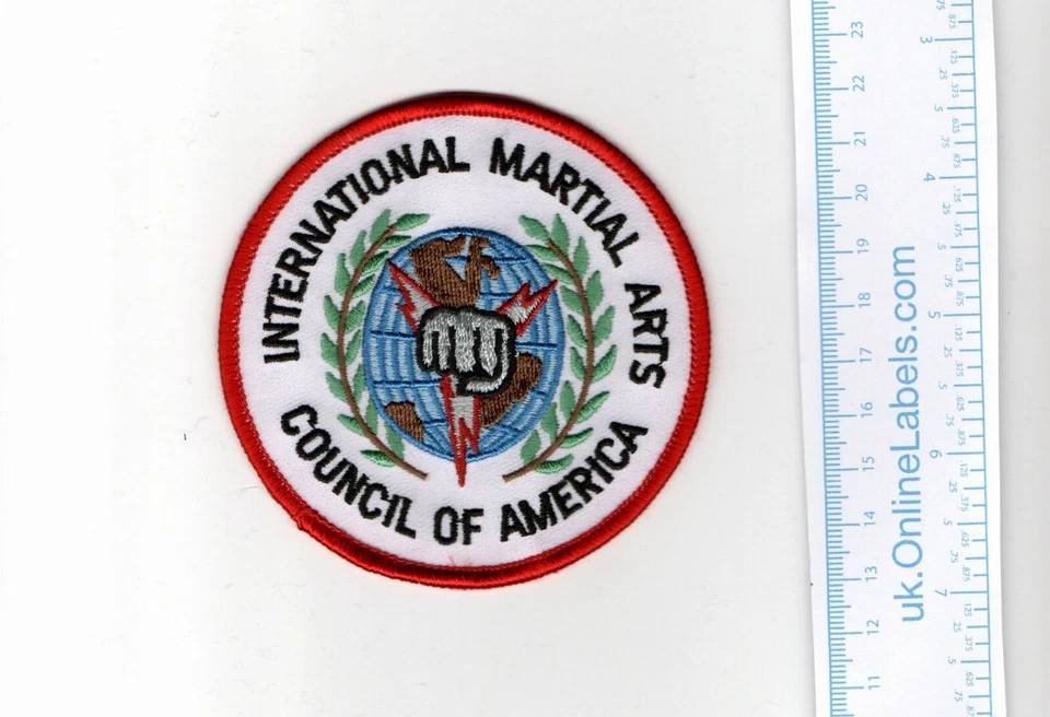 INTERNATIONAL MARTIAL ARTS COUNCIL OF AMERICA PATCH   - RETRO COLLECTIBLE - Image 1 of 1