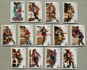 Mint 2002 AFL Select Exclusive Trading Cards Fremantle Set 13 Cards - Bild 1 von 1