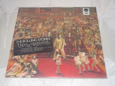 Rolling Stones Its Only Rock Sealed Vinyl Record LP USA 1974 Orig Hype Stickers - Image 1 of 4